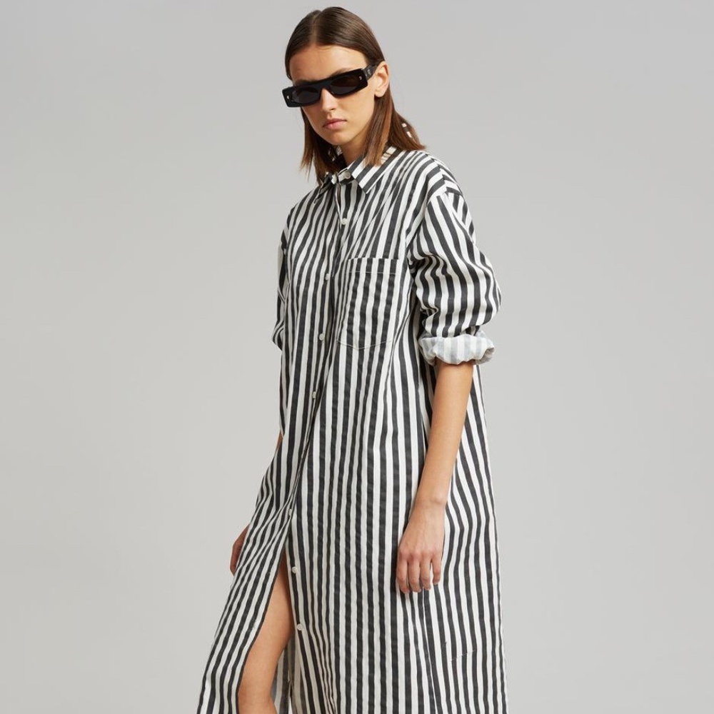 The Frankie Shop Cala shirt dress XS/S